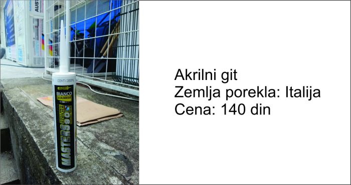 akrilnigit - pur pene i silikoni