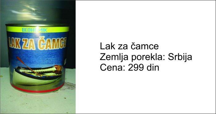 camci - boje za drvo i metal