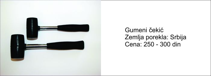 gumeni cekic - alat
