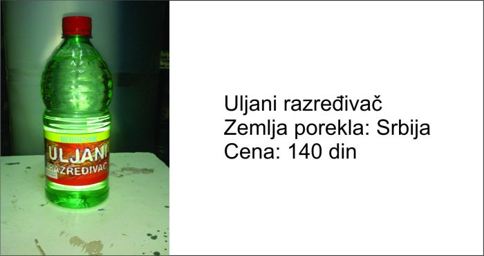 uljani razredjivac - drvo i metalž