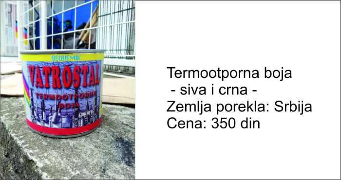 termoboja - ostalo boje
